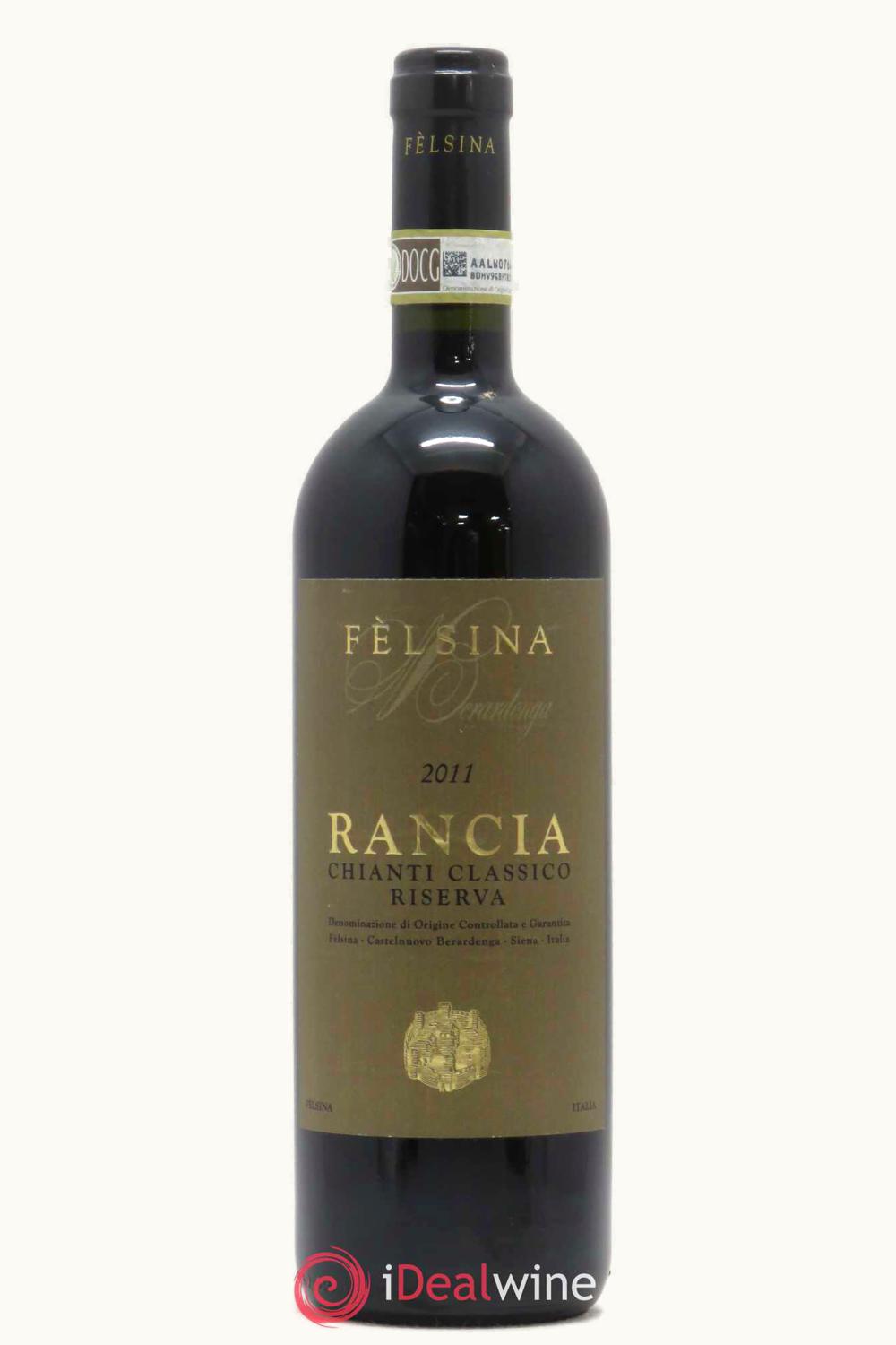 Felsina Berardenga Felsina Berardenga Rancia Riserva DOCG Chianti Classico, 2011