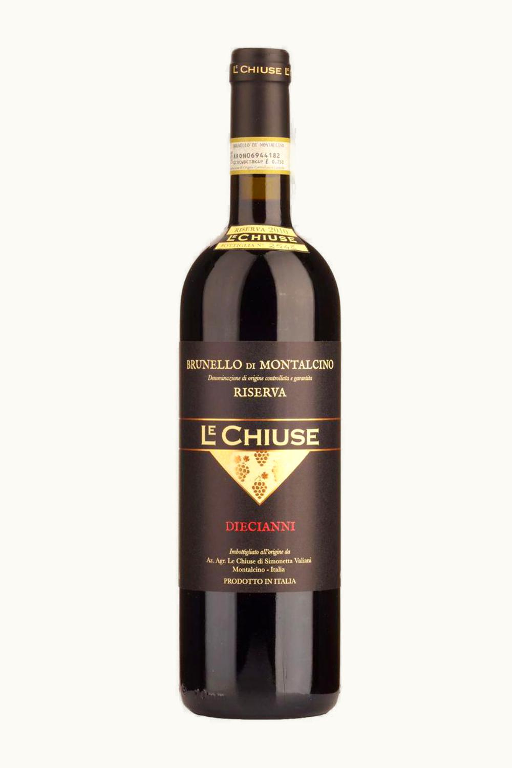 Le Chiuse Diecianni Riserva DOCG Brunello di Montalcino, 2010