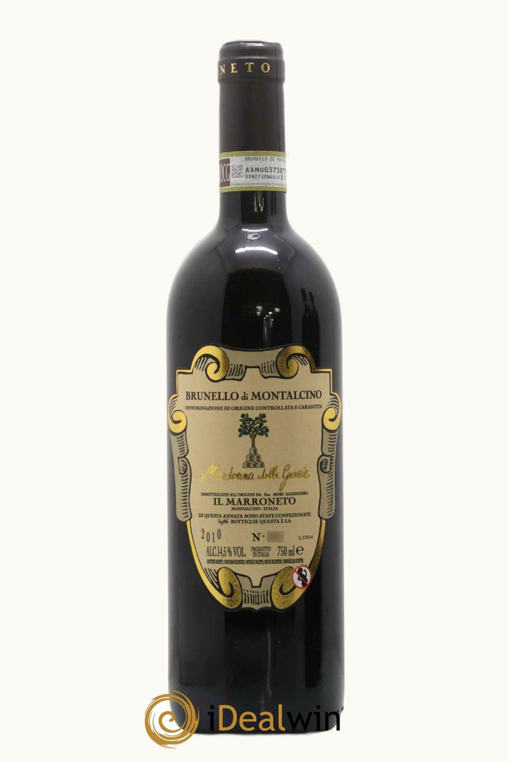 Marroneto Madonna Grazie DOCG Brunello di Montalcino, 2010