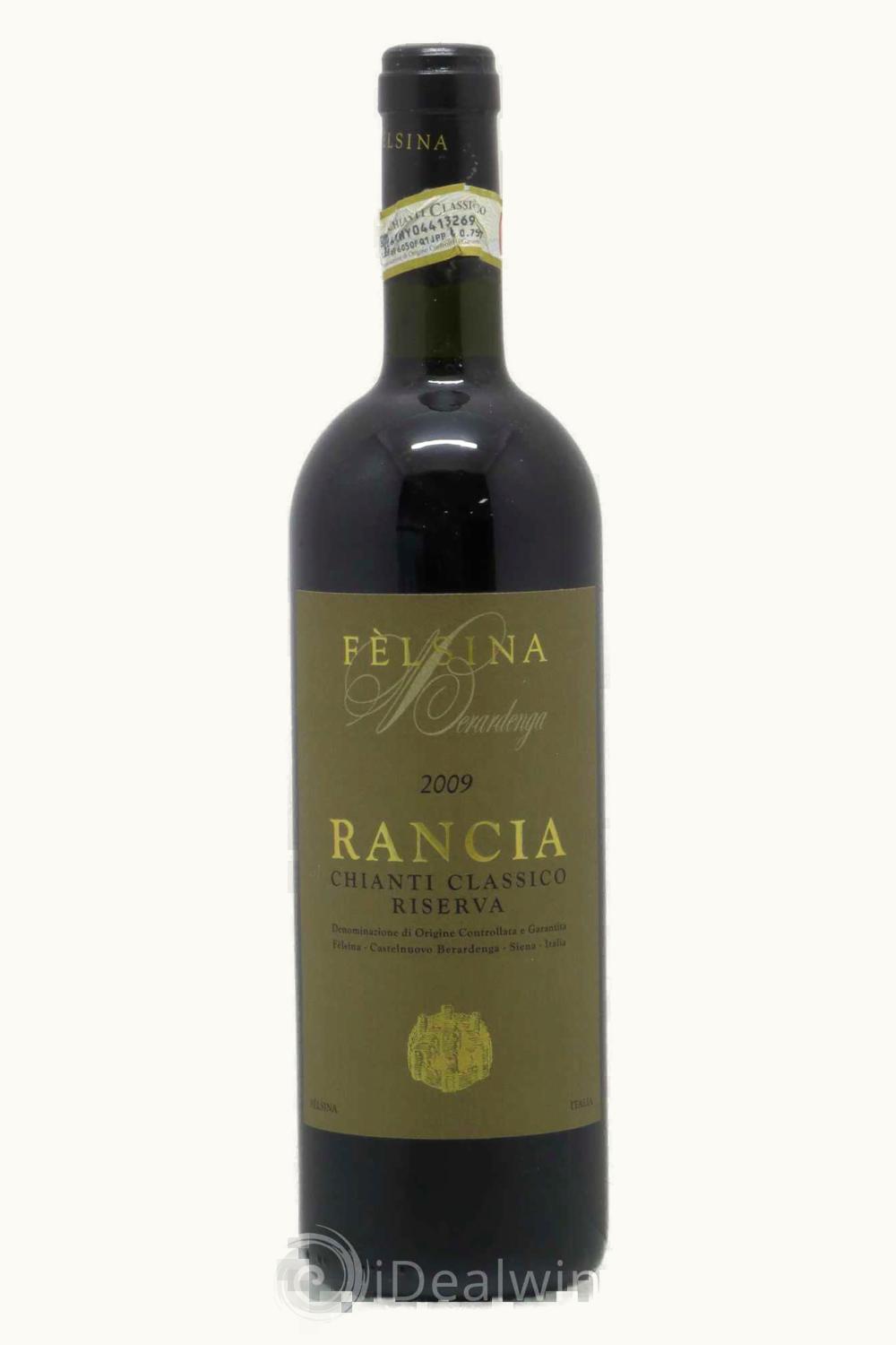 Felsina Berardenga Felsina Berardenga Rancia Riserva Chianti Classico, 2009