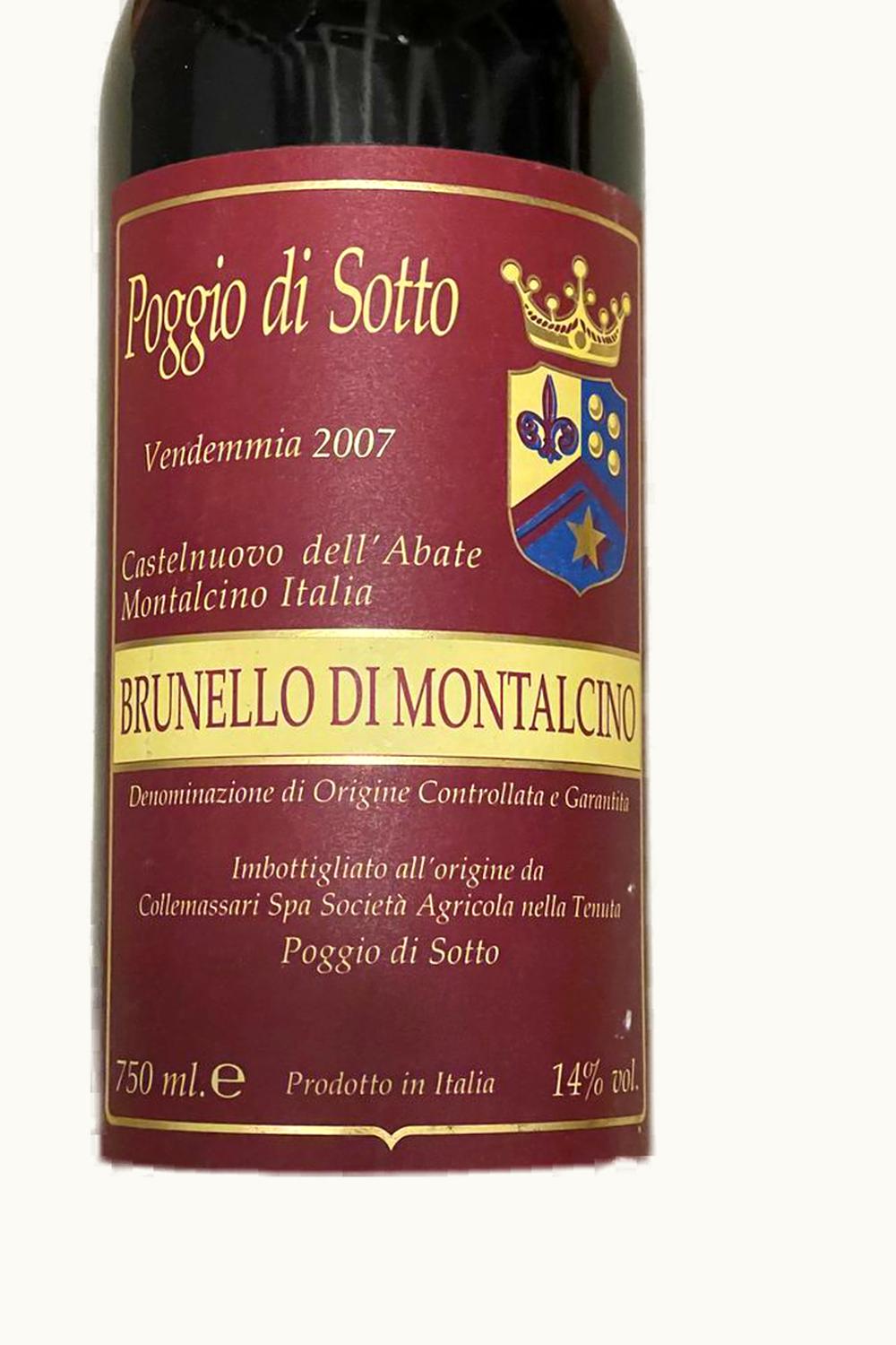 Fattoria Poggio di Sotto Brunello Montalcino Riserva DOCG, 2007