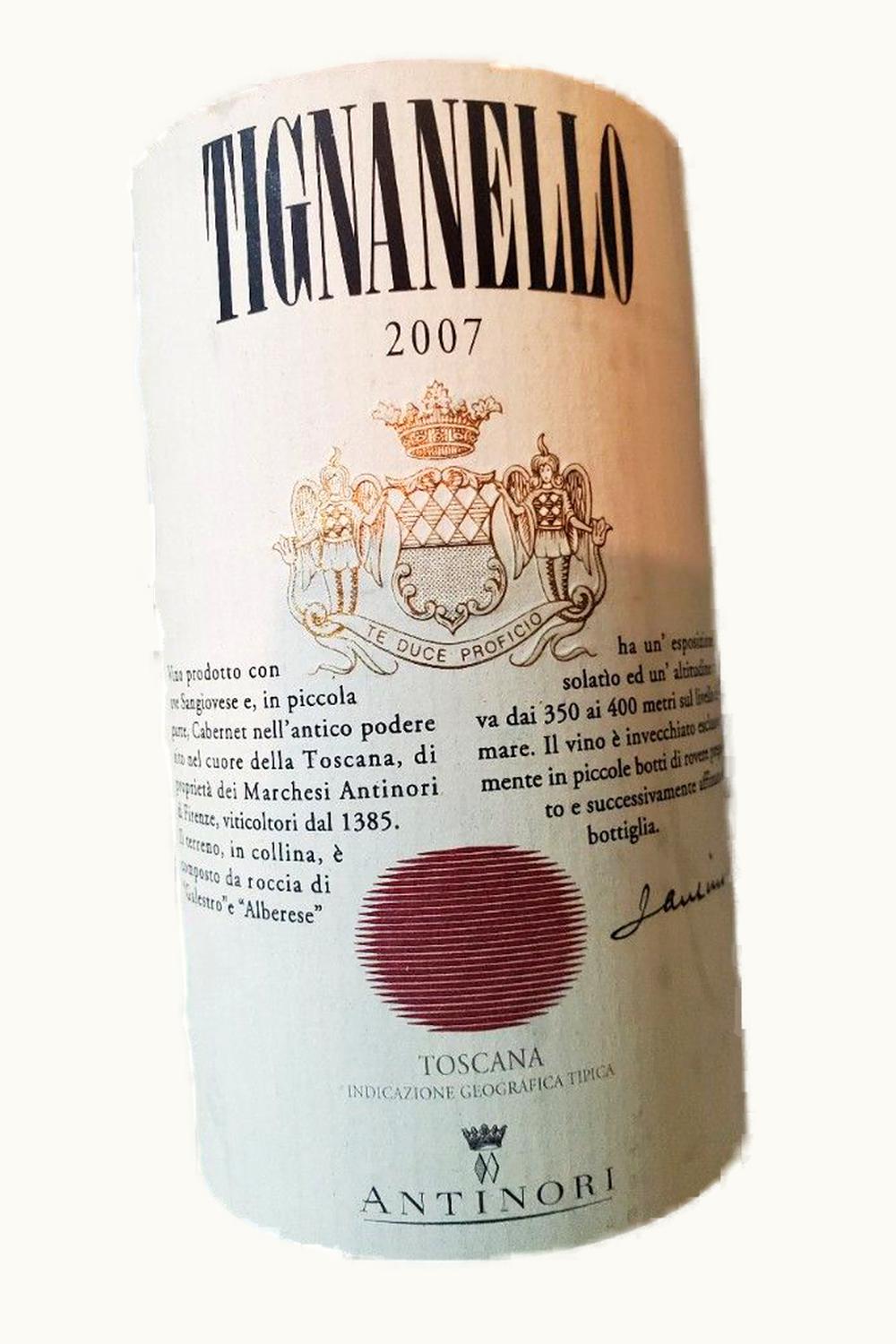 Marchesi Antinori Marchesi Antinori Tignanello IGT Tuscany, 2007