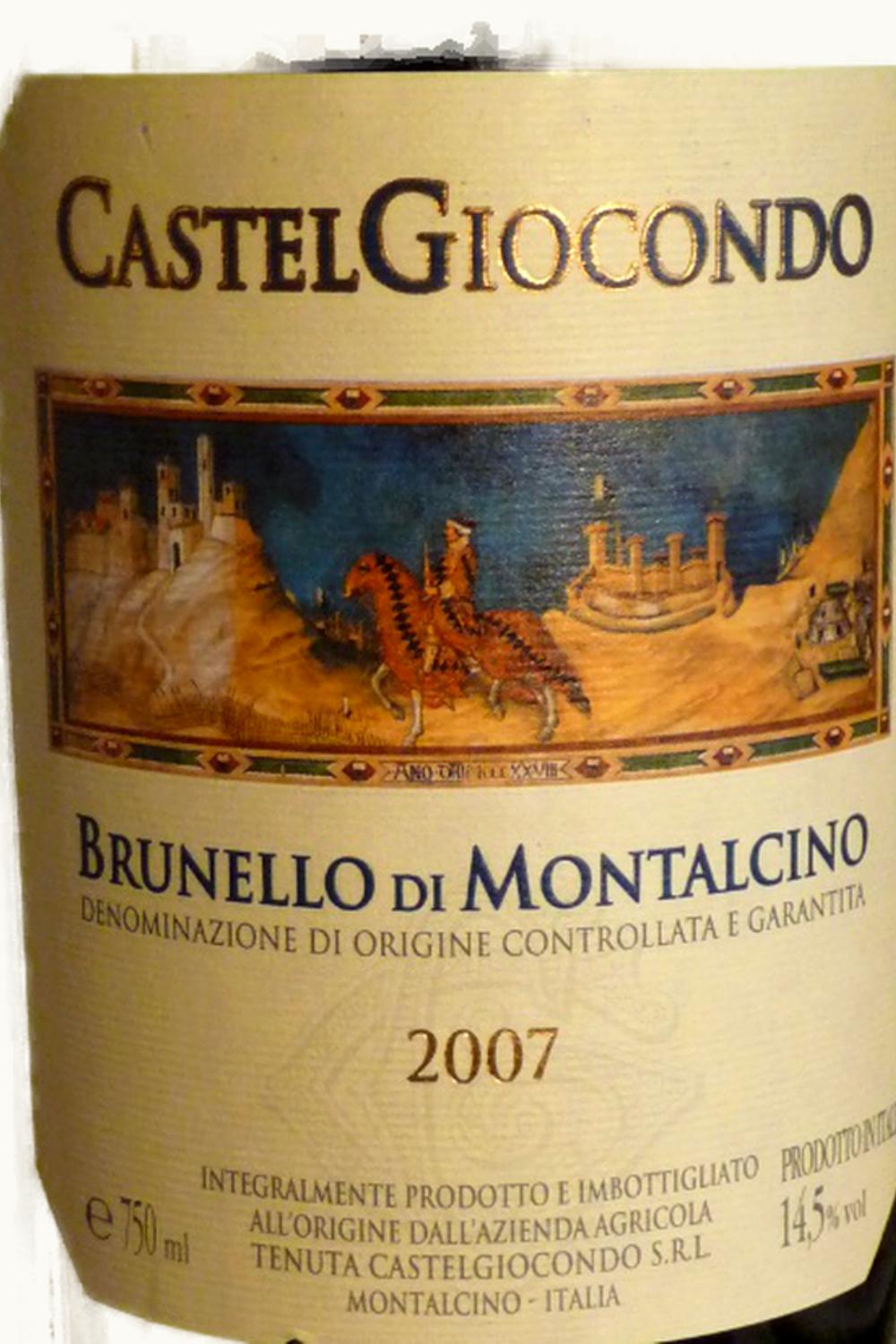 Marchesi Frescobaldi Marchesi Frescobaldi Castel Giocondo Brunello di Montalcino DOCG, 2007