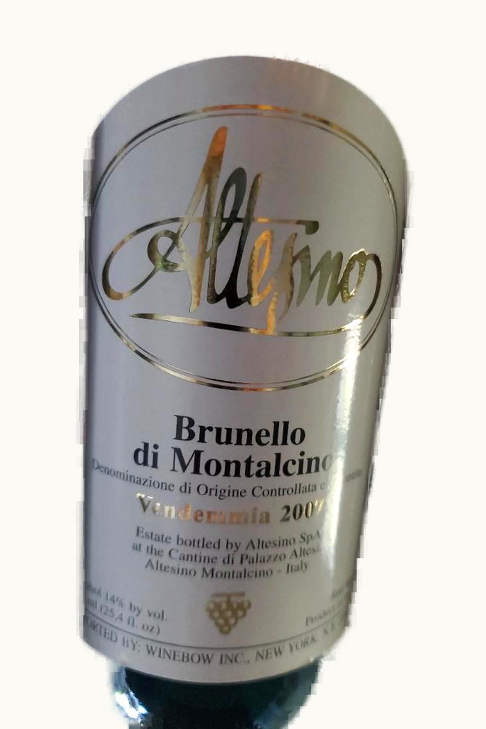 Altesino Altesino Brunello di Montalcino DOCG, 2007