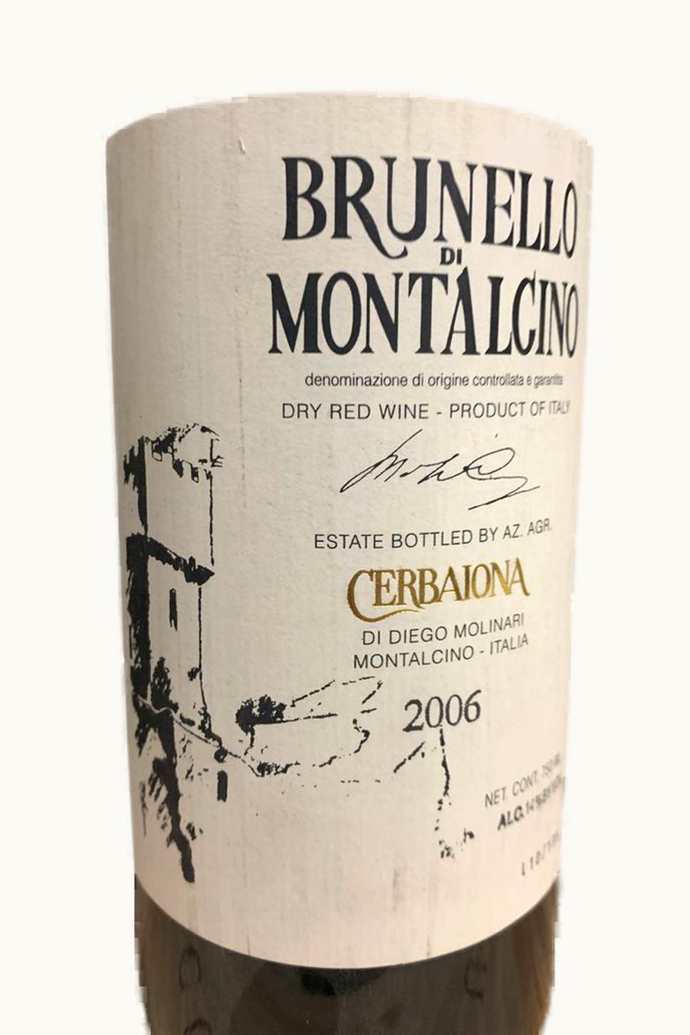 Cerbaiona Brunello di Montalcino DOCG, 2006