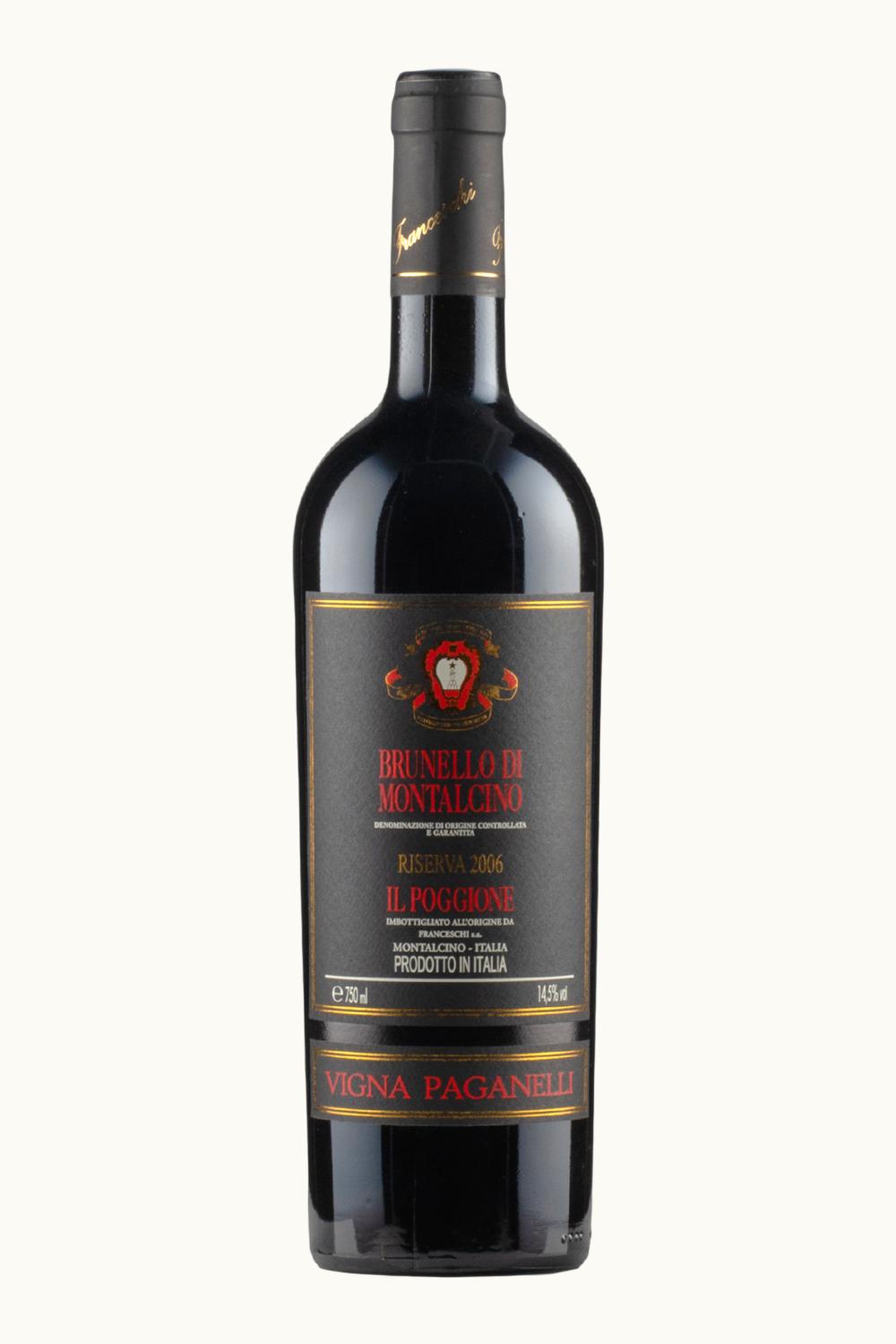 Poggione Poggione VIgna Paganelli Riserva Brunello di Montalcino DOCG, 2006