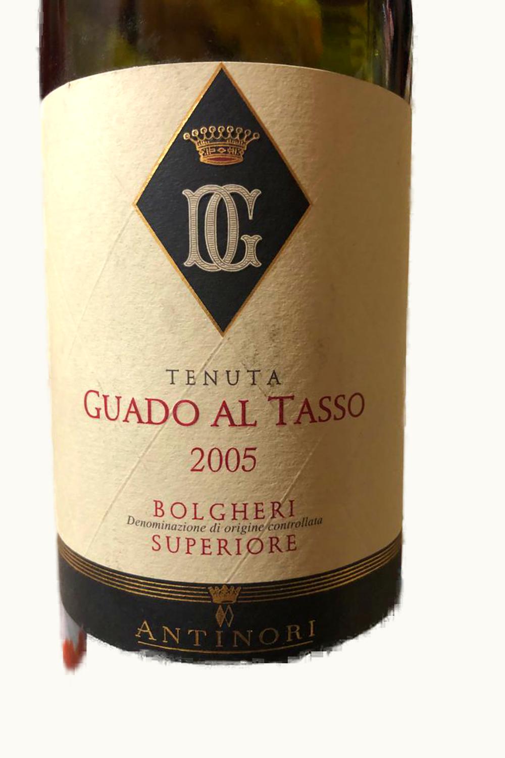 Marchesi Antinori Marchesi Antinori Guado al Tasso Bolgheri Superiore Tuscany IGP, 2005