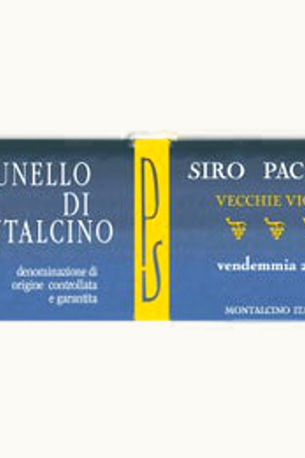 Siro Pacenti P.S. Vecchie Vigne Brunello di Montalcino DOCG, 2005