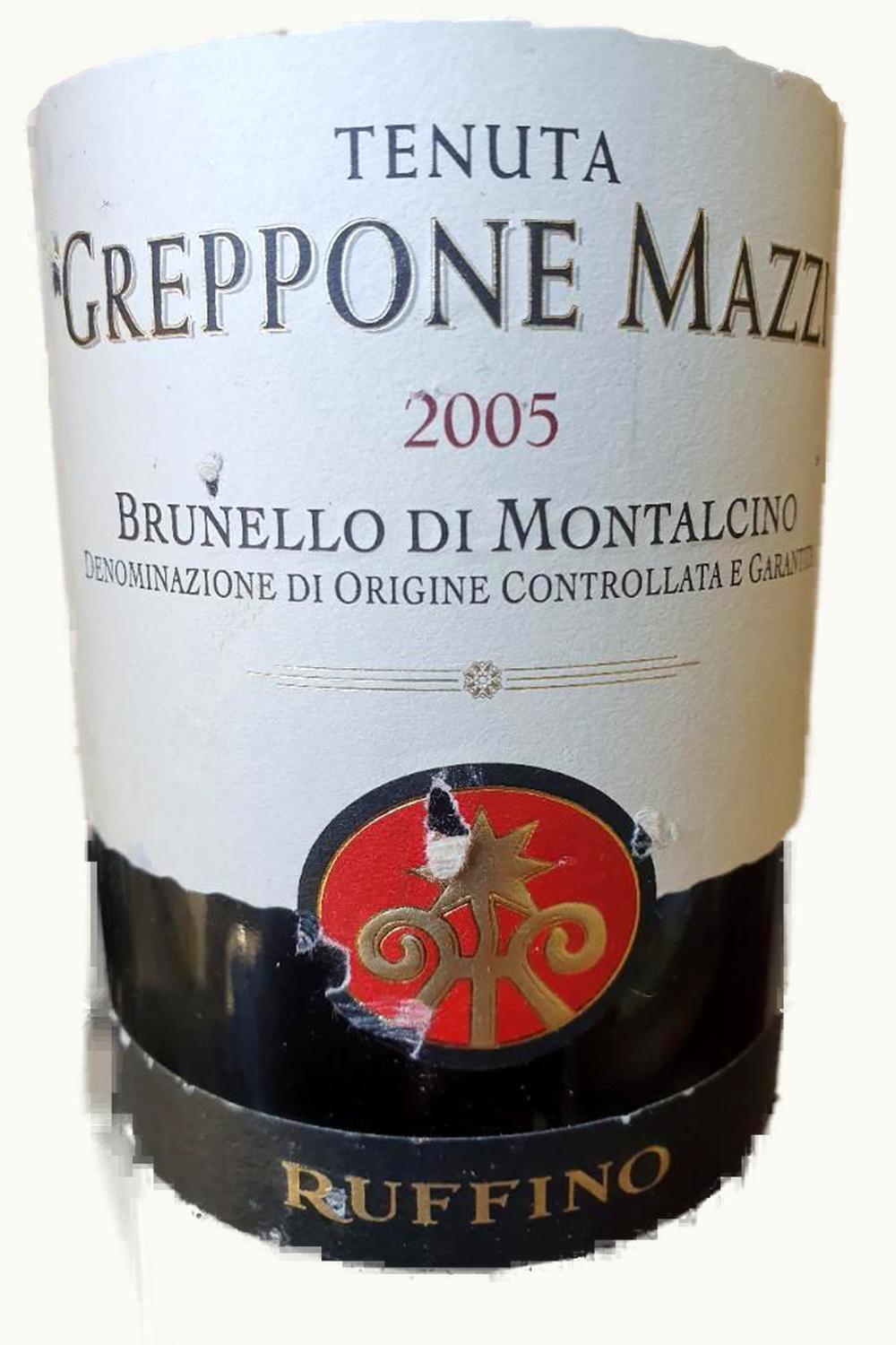 Ruffino Ruffino Greppone Mazzi DOCG Brunello di Montalcino, 2005
