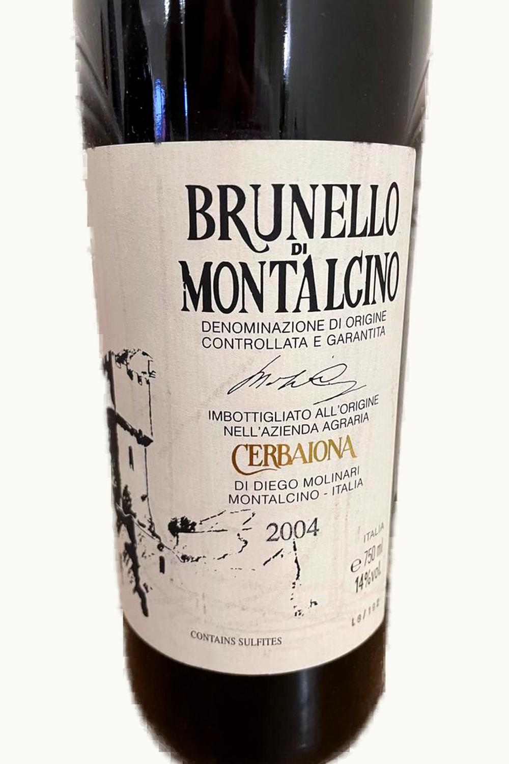 Cerbaiona Brunello Montalcino DOCG, 2004