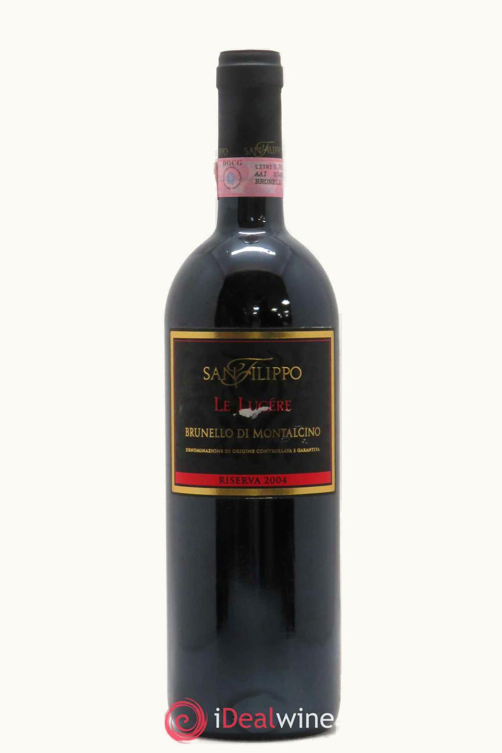 St. Filippo St. Filippo Le Lucére DOCG Brunello di Montalcino, 2004