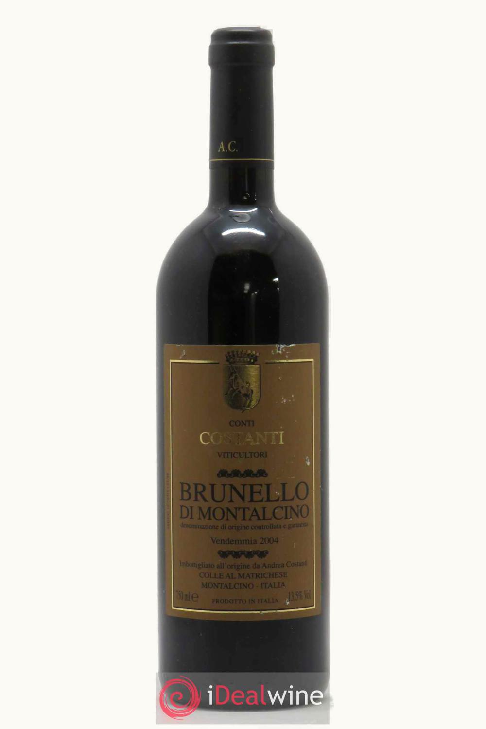 Conti Costanti Riserva DOCG Brunello di Montalcino, 2004