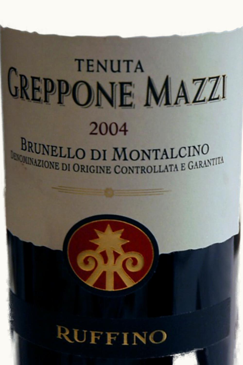 Ruffino Ruffino Greppone Mazzi DOCG Brunello di Montalcino, 2004