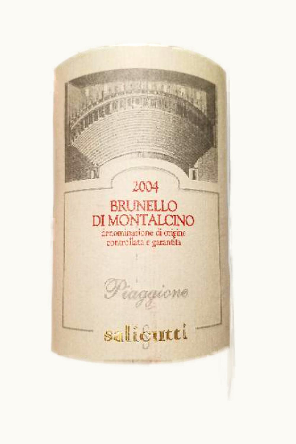Podere Salicutti Piaggione DOCG Brunello di Montalcino, 2004