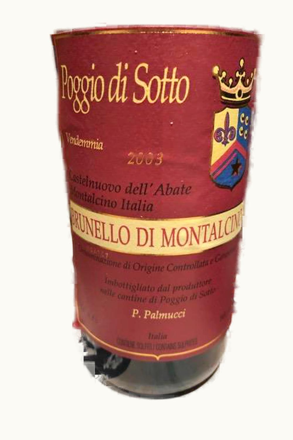 Fattoria Poggio di Sotto Brunello Montalcino DOCG, 2003