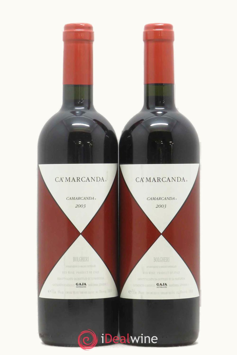 Gaja Ca' Marcanda Bolgheri Tuscany, 2003