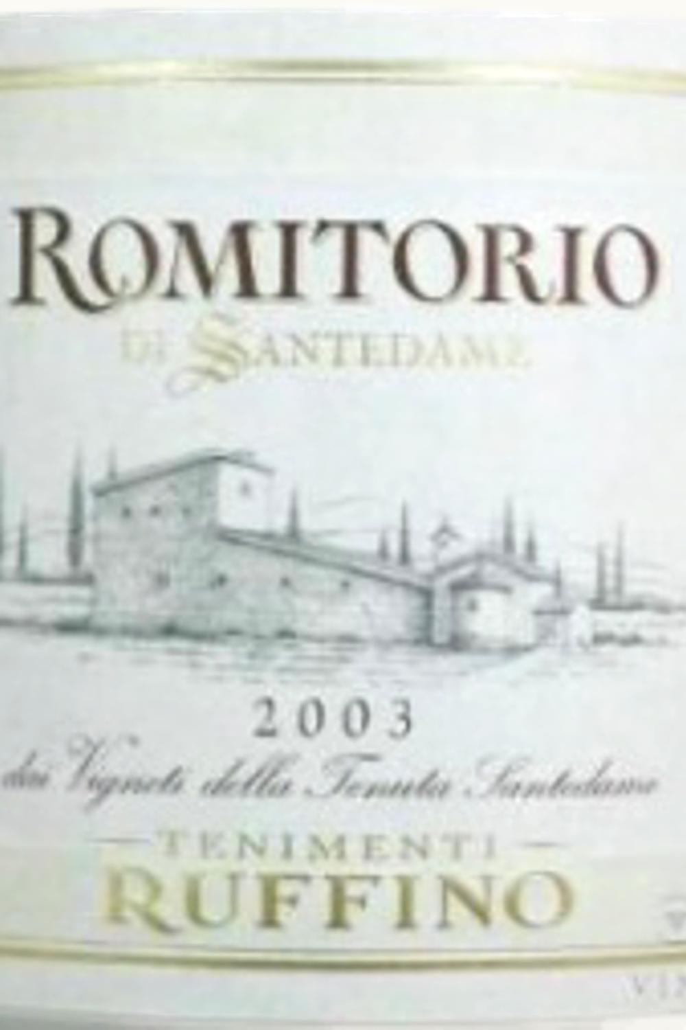 Ruffino Ruffino Romitorio di Santedame Tuscany IGP, 2003
