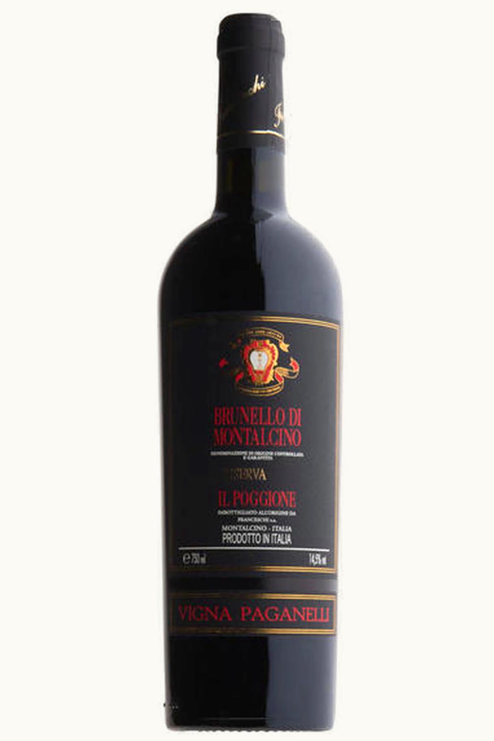 Poggione Poggione VIgna Paganelli RSRV DOCG Brunello di Montalcino, 2001