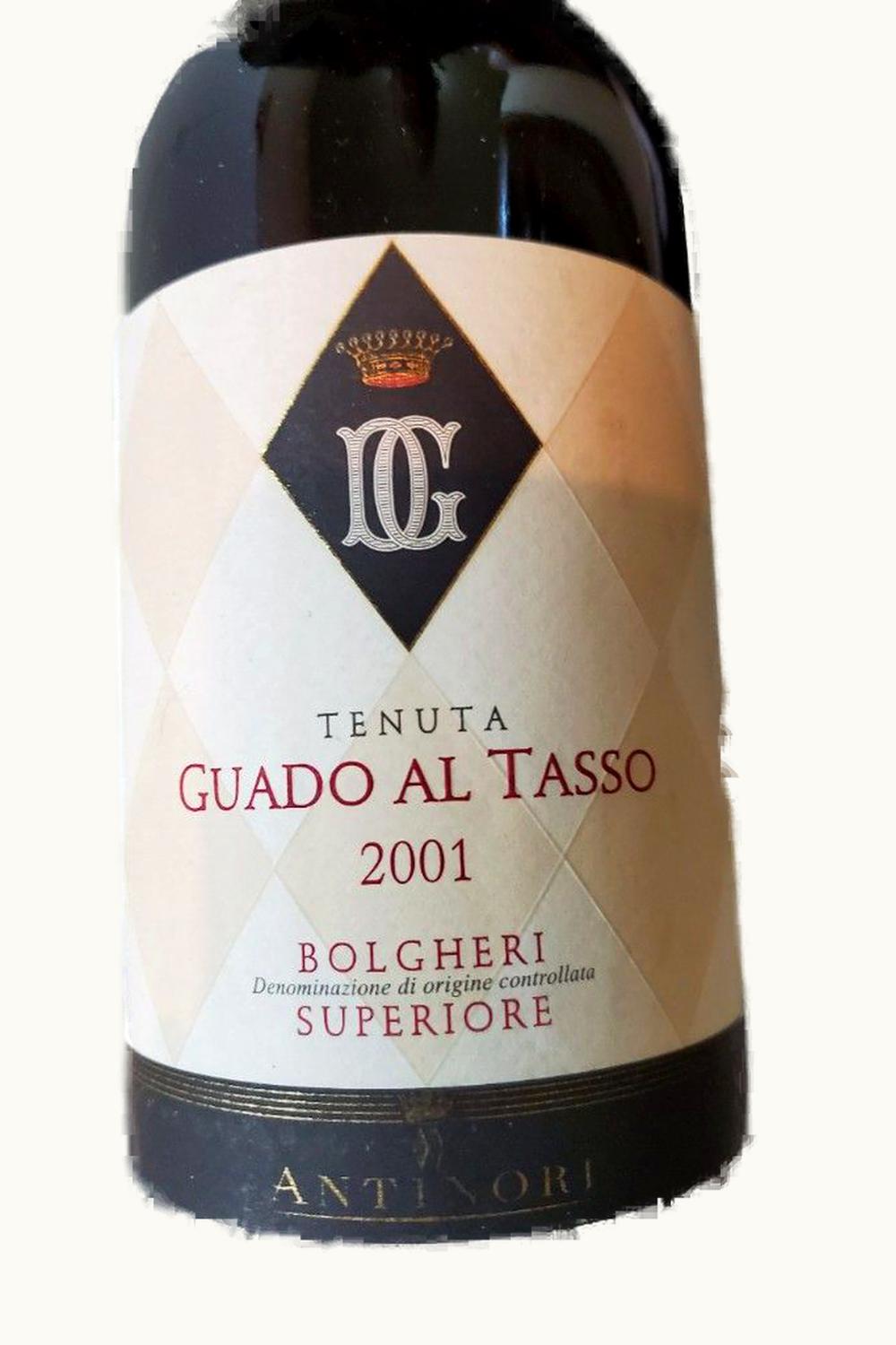 Marchesi Antinori Marchesi Antinori Tenute Guado Tasso Superior Bolgheri, 2001