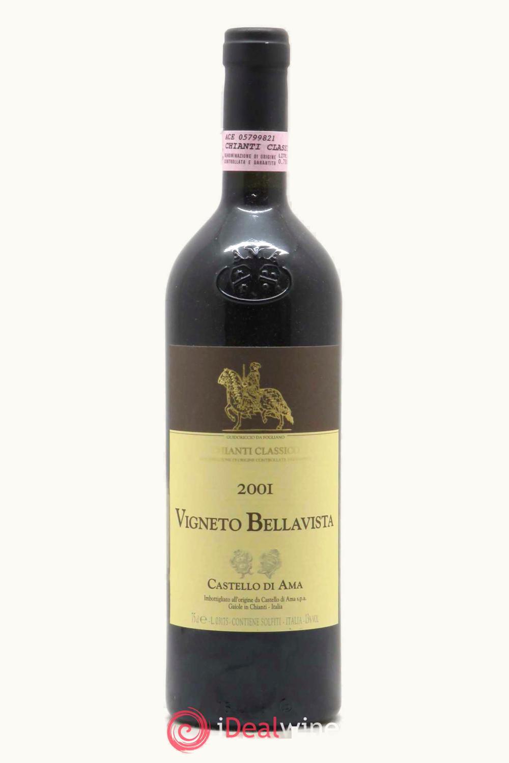 Castello di Ama Castello di Ama Vigneto Bellavista Grand Select DOCG Chianti Classico, 2001