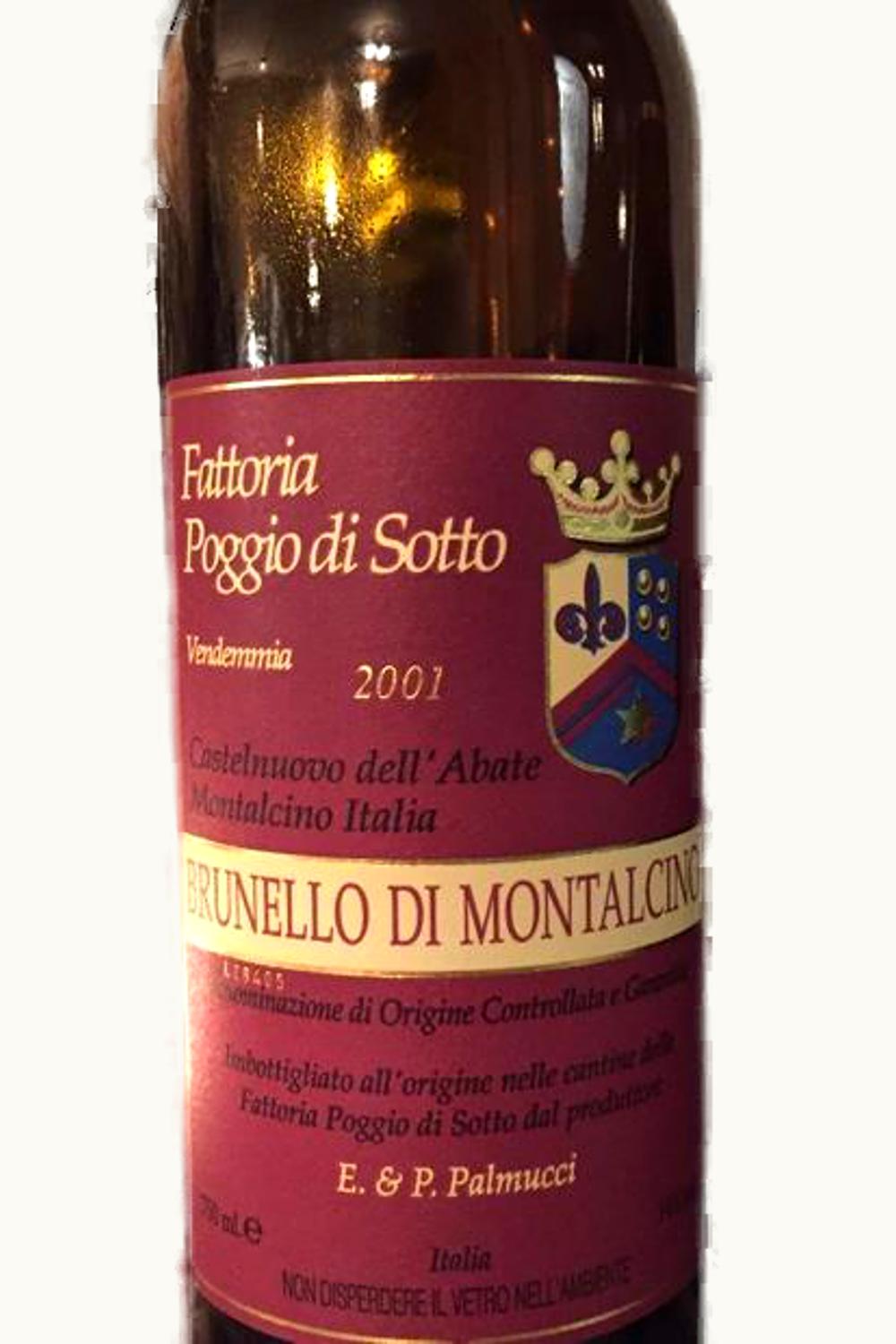 Fattoria Poggio di Sotto Brunello Montalcino DOCG, 2001