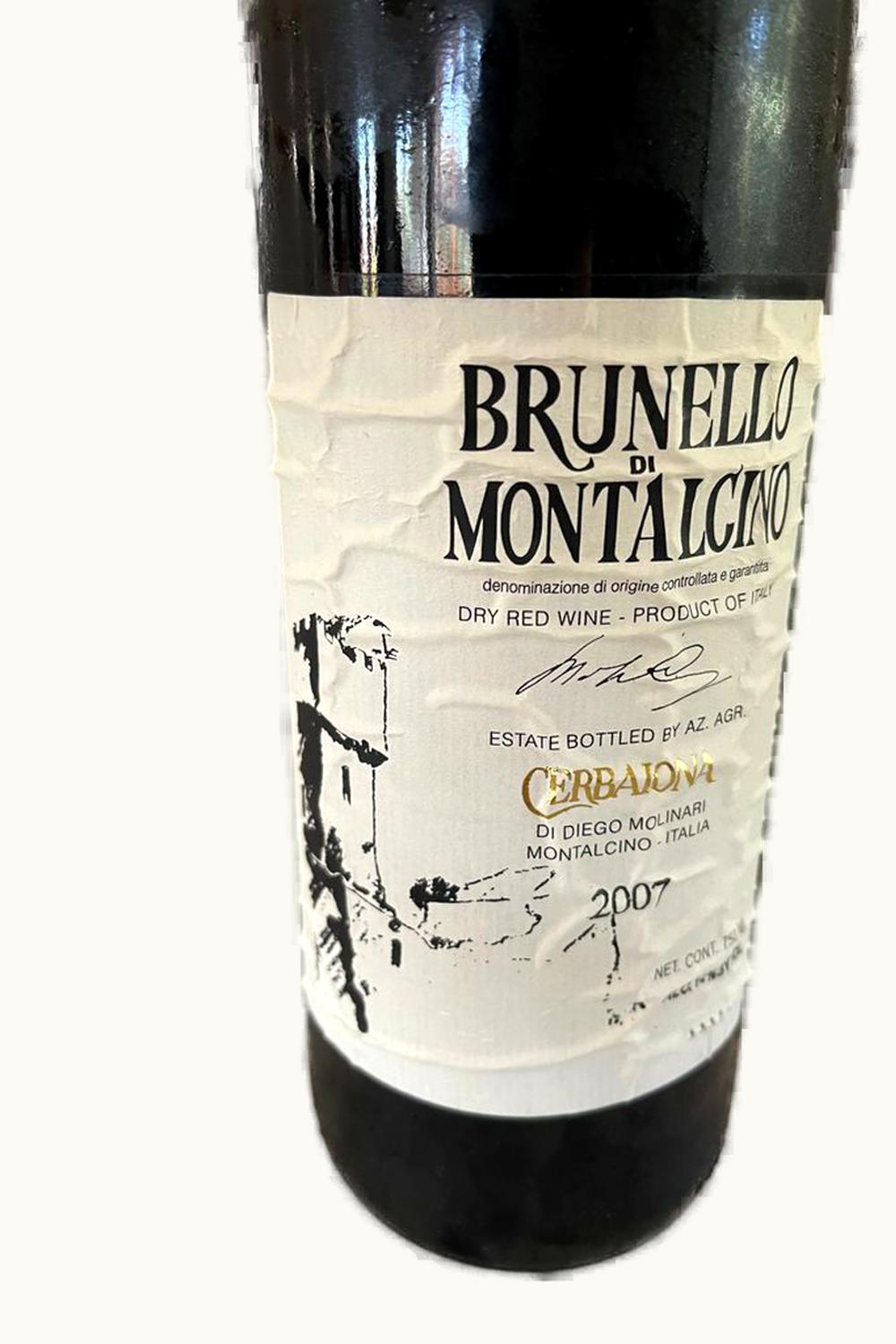 Cerbaiona Brunello Montalcino DOCG, 2001
