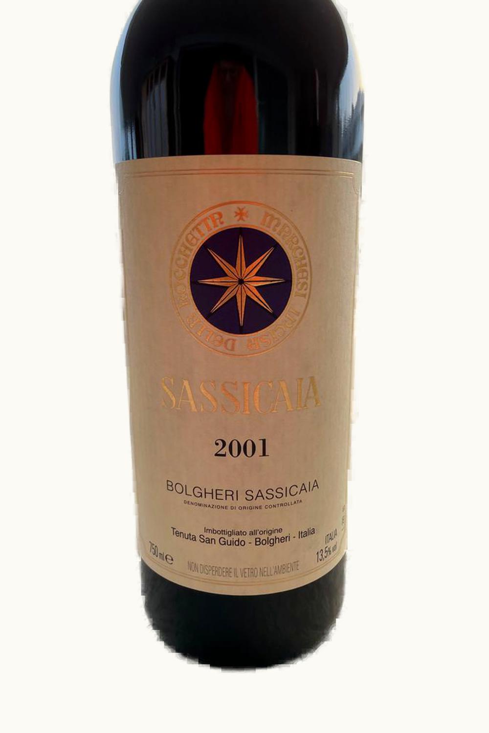 Tenute San Guido Tenute San Guido Sassicaia Vertical Collection Bolgheri, 2001