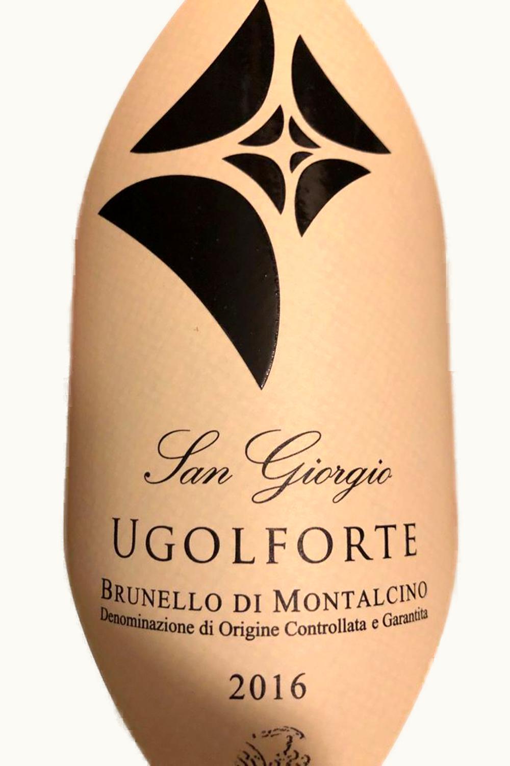St. Giorgio St. Giorgio Ugolforte DOCG Brunello di Montalcino, 2001