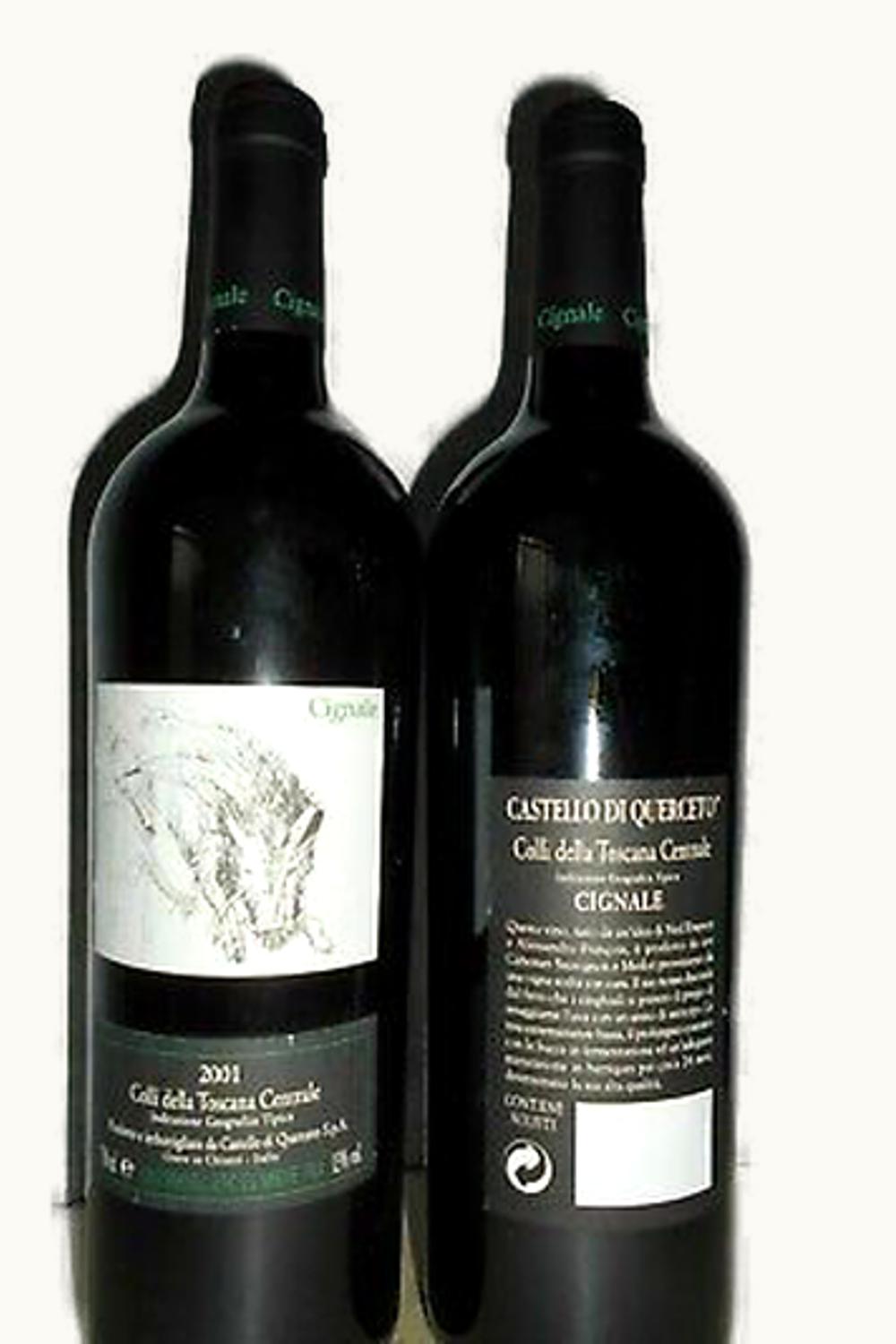 Castello di Querceto Cignale Colli della Tuscany Central IGP, 2001