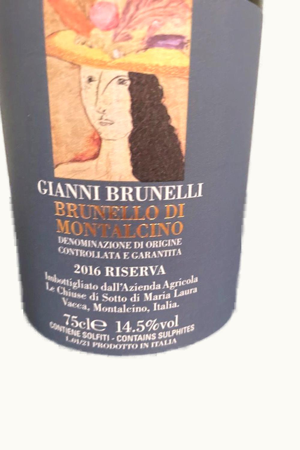 Gianni Brunelli RSRV DOCG Brunello di Montalcino, 2001