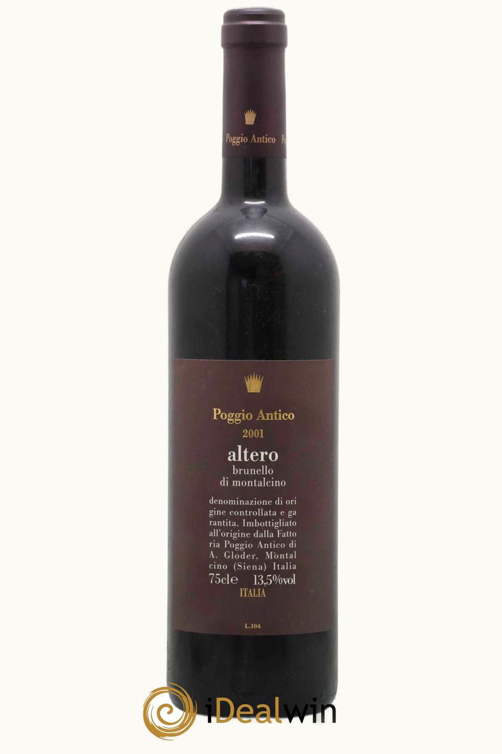 Poggio Antico Poggio Antico Altero DOCG Brunello di Montalcino, 2001