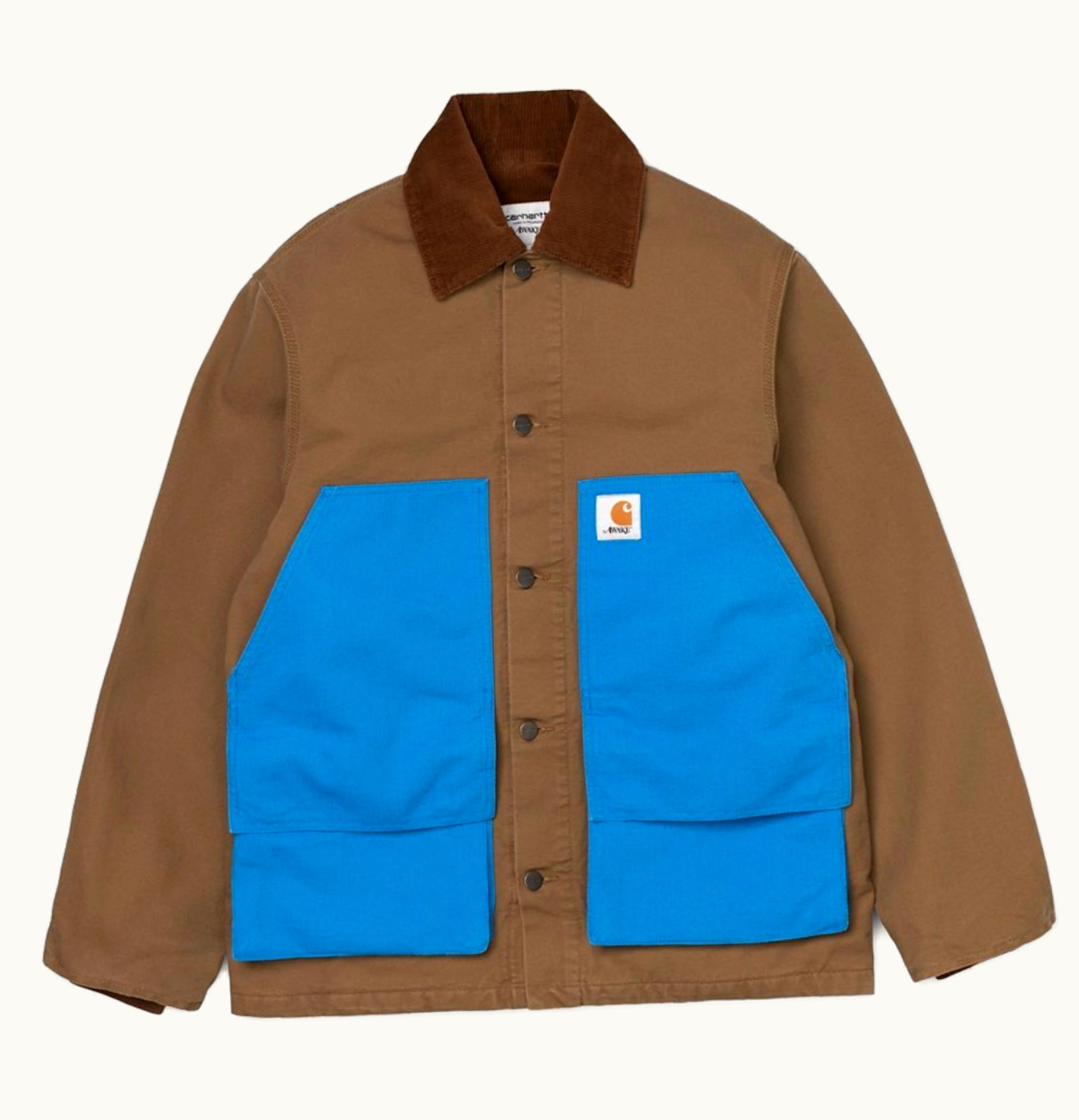 Awake Awake x Carhartt WIP Michigan Chore Coat Brown