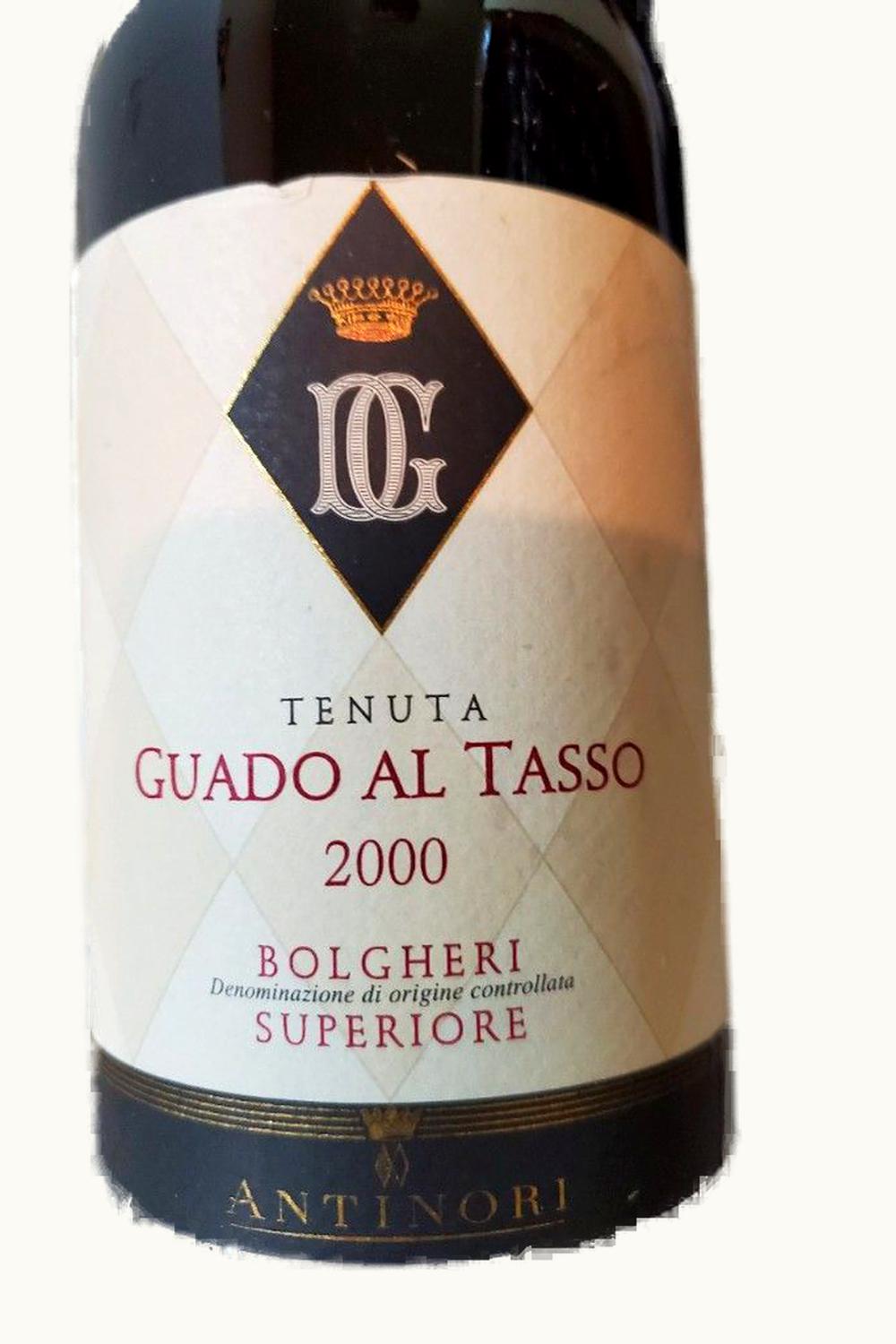 Marchesi Antinori Marchesi Antinori Tenute Guado Tasso Superior Bolgheri, 2000