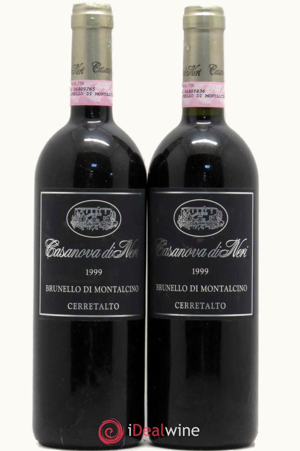 Casanova di Neri Cerretalto Brunello Montalcino DOCG, 1999