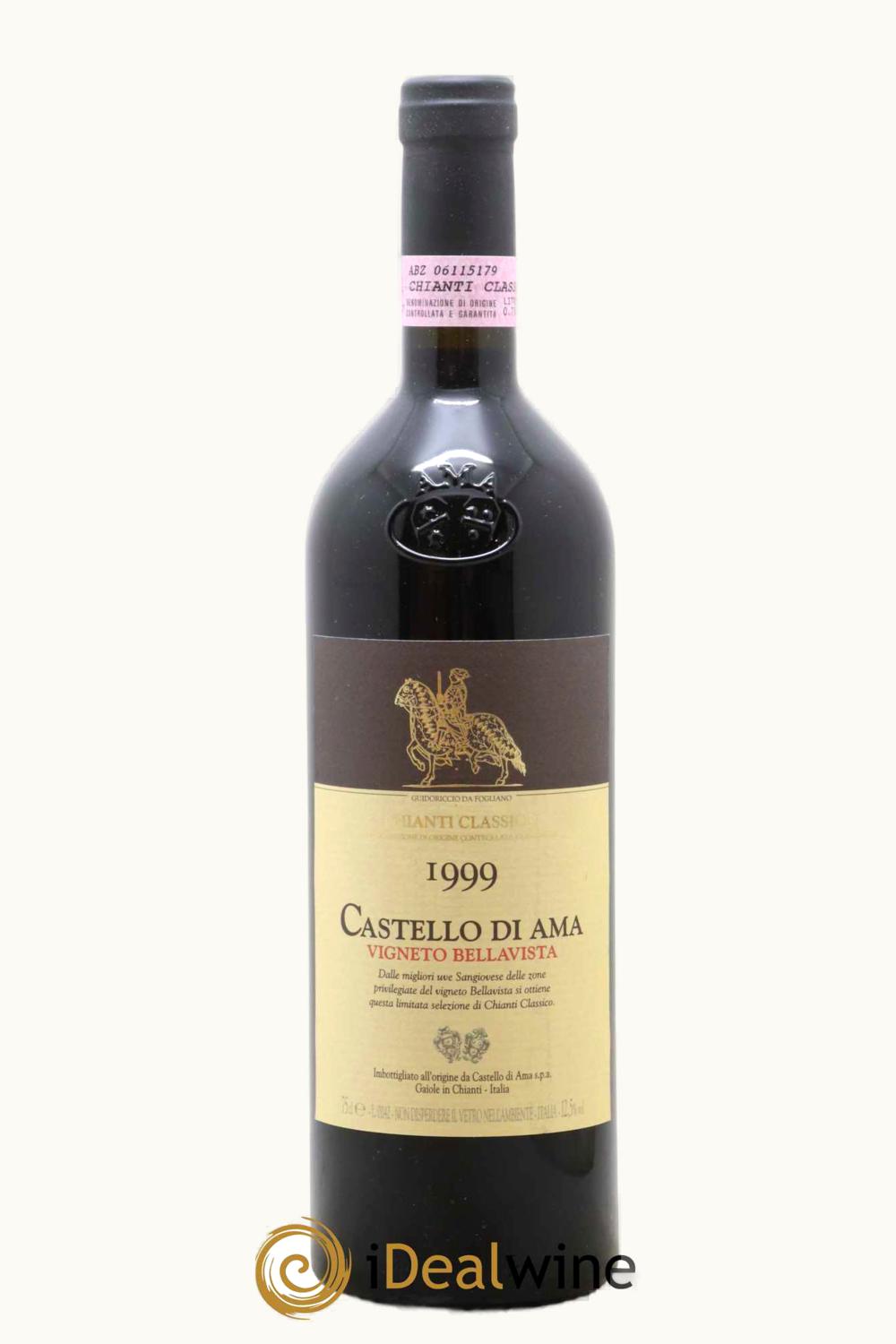 Castello di Ama Castello di Ama Vigneto Bellavista Grand Select DOCG Chianti Cls, 1999