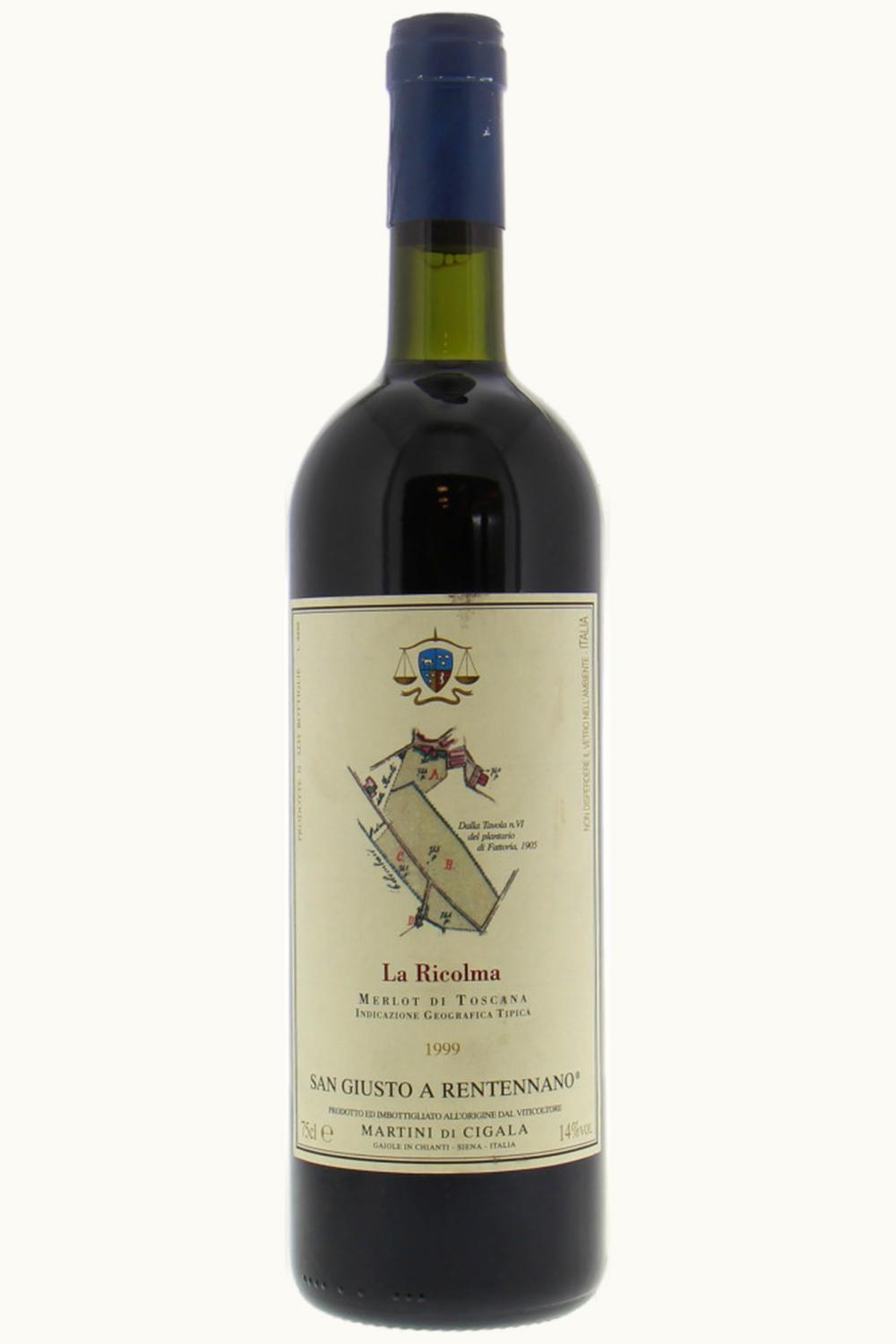 St. Giusto a Rentennano St. Giusto a Rentennano La Ricolma Merlot Tuscany IGP, 1999