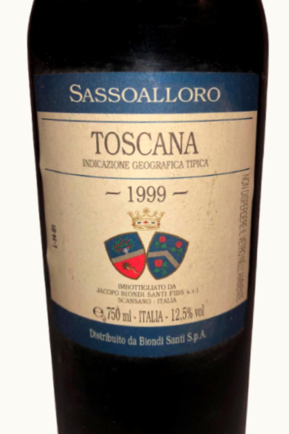 Biondi Santi Biondi Santi Castello di Montepo Sassoalloro Tuscany IGP, 1999