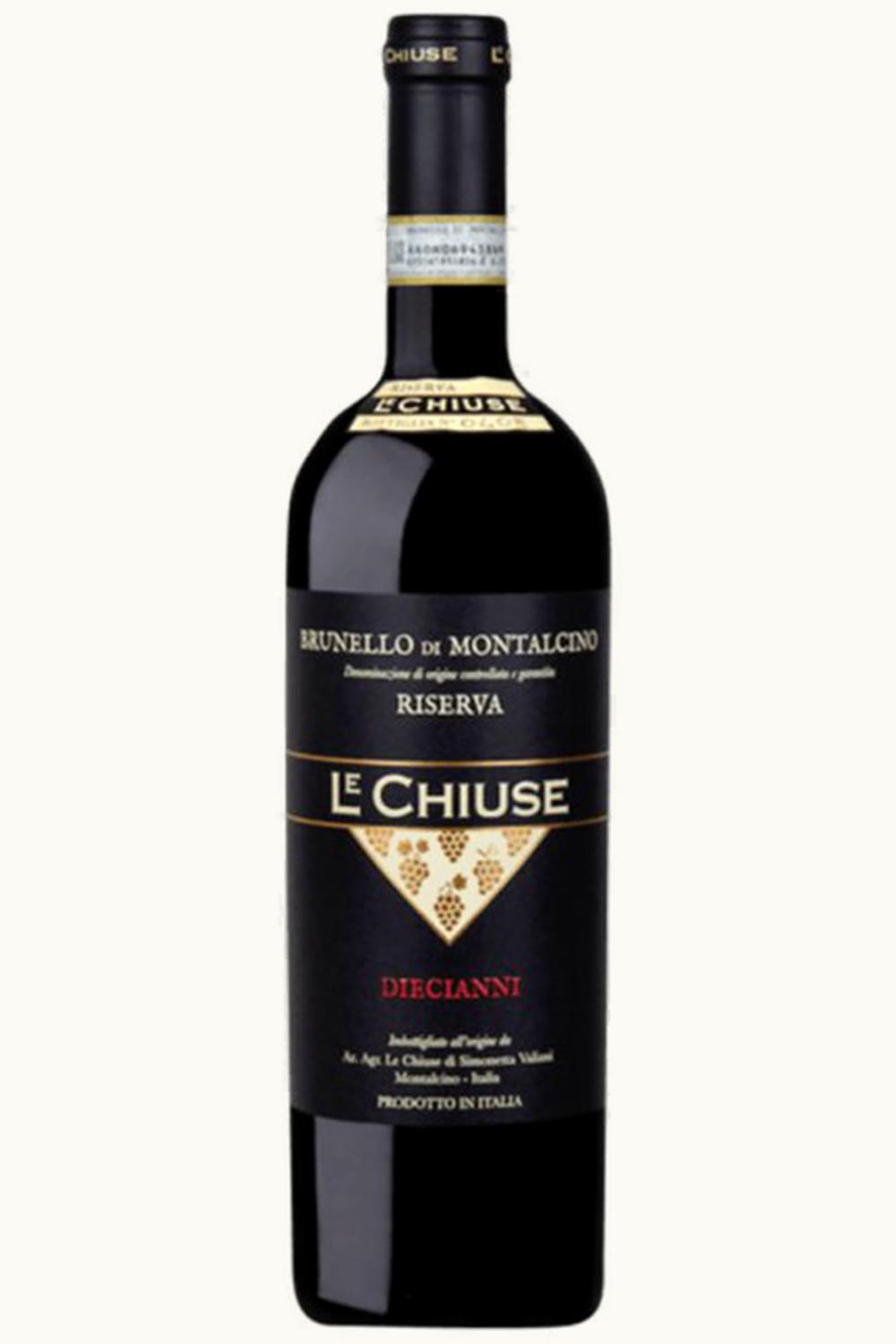Le Chiuse Diecianni RSRV DOCG Brunello di Montalcino, 1999