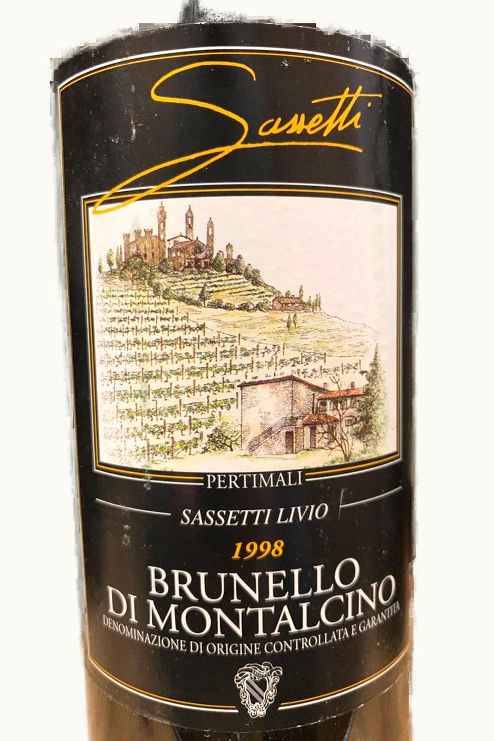 Sassetti Livio Pertimali Brunello di Montalcino DOCG, 1998