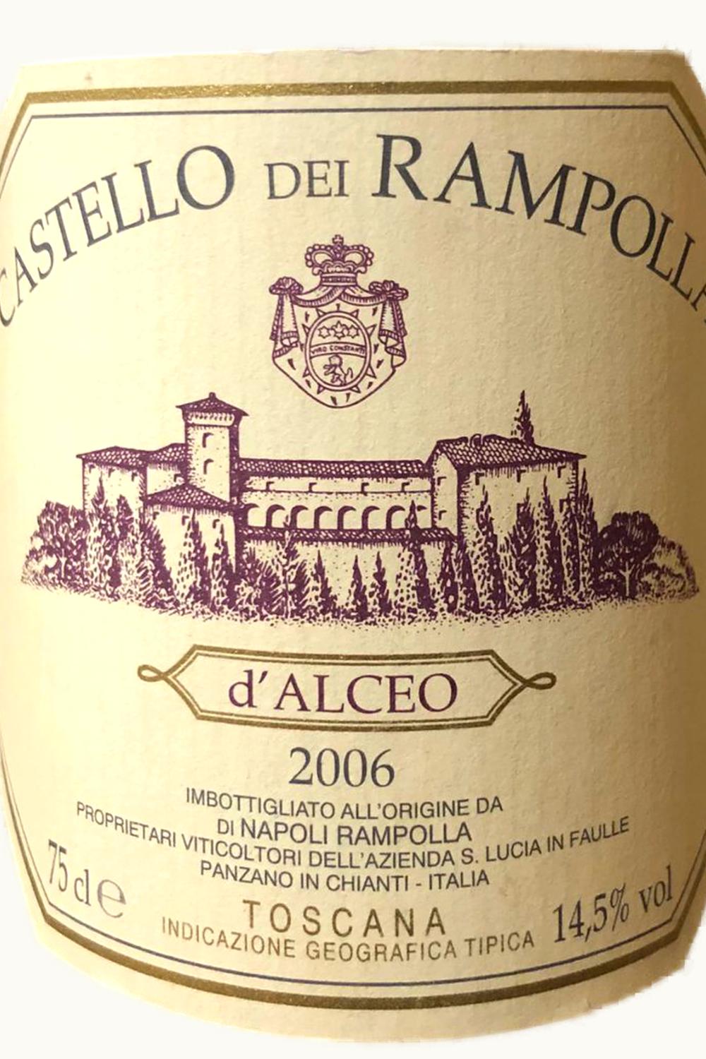 Castello dei Rampolla Castello dei Rampolla d'Alceo Toscana IGP, 1998