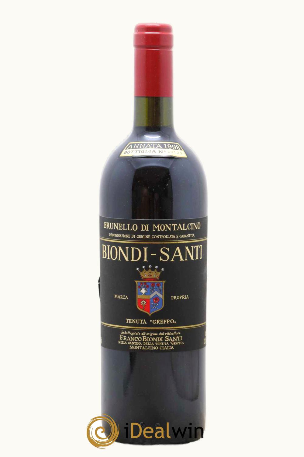 Biondi Santi Biondi Santi Rosso di Montalcino, 1998