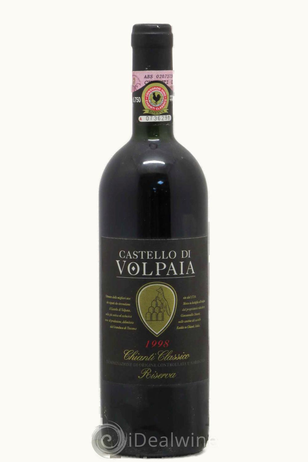 Castello di Volpaia Castello di Volpaia Coltassala Chianti Classico DOCG, 1998