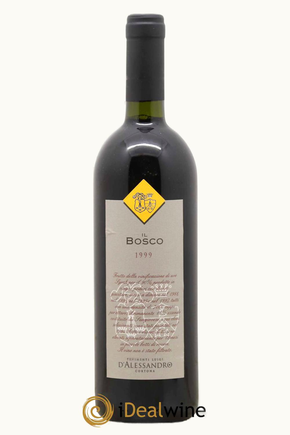 Tenimenti Luigi d'Alessandro Tenimenti Luigi d'Alessandro Manzano Bosco Sra Cortona Toscana IGP, 1997