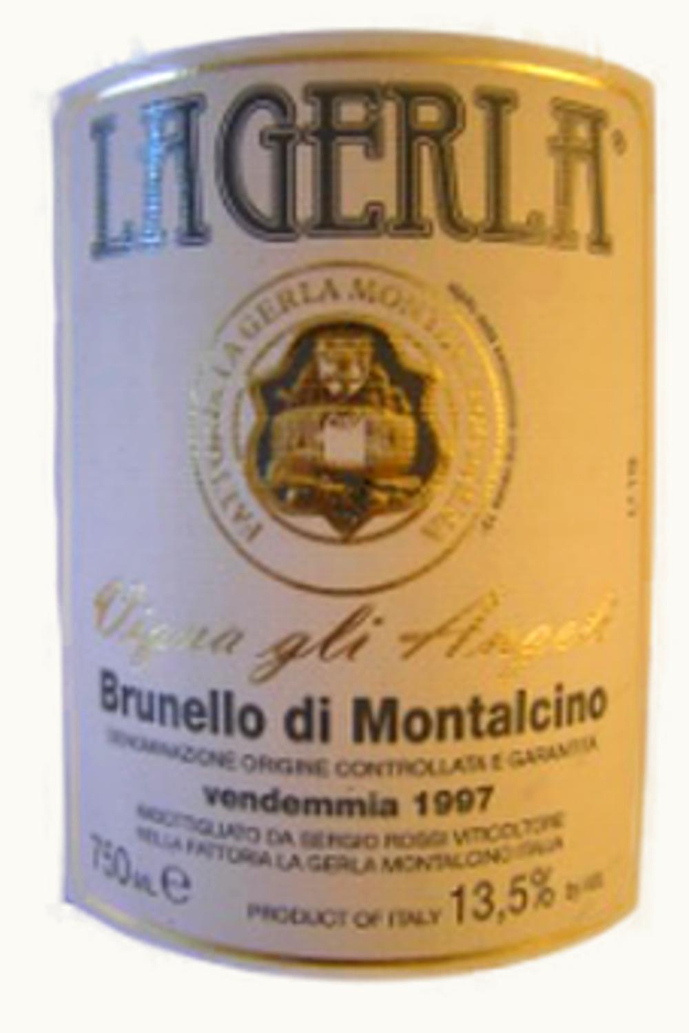 La Gerla VIgna gli Angeli Brunello di Montalcino DOCG, 1997