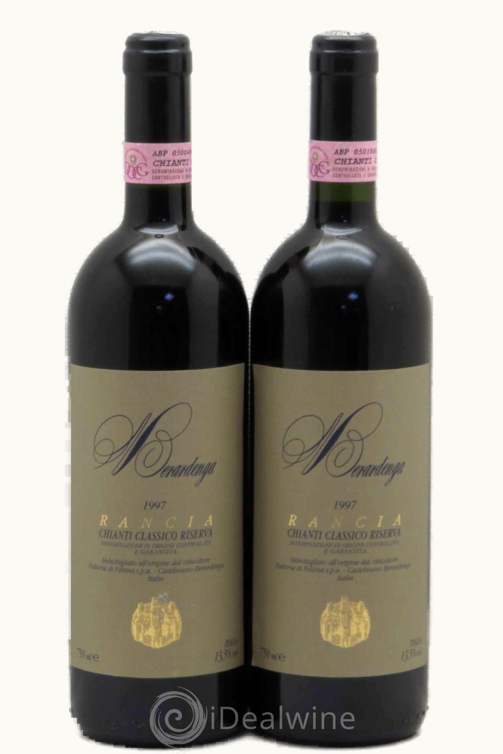 Felsina Berardenga Rancia Riserva Chianti Classico DOCG, 1997