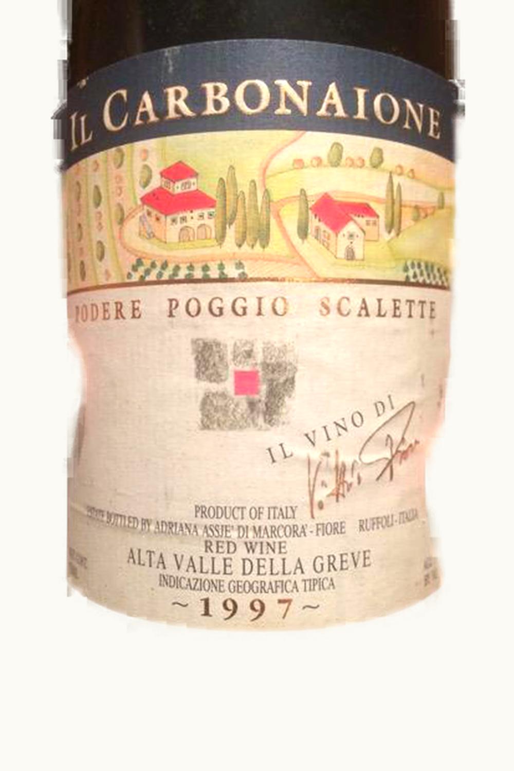 Podere Poggio Scalette Carbonaione Alta Valle della Greve IGP, 1997