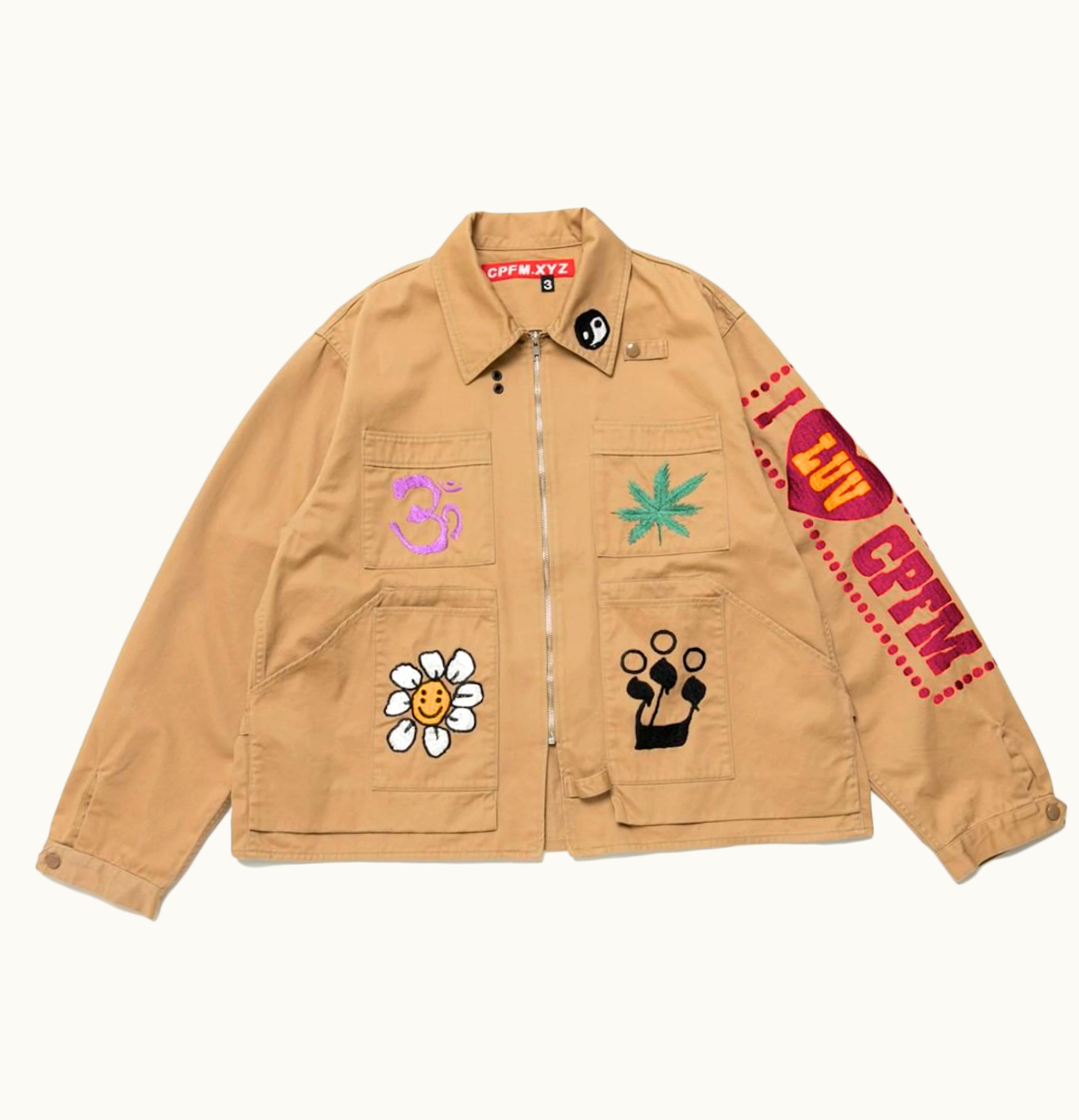 Cactus Plant Flea Market Cactus Plant Flea Market Knowledge Jacket Brown