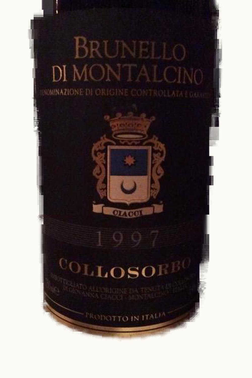 Tenute Di Collosorbo Tenute Di Collosorbo Brunello Montalcino DOCG Tuscany Italy, 1996