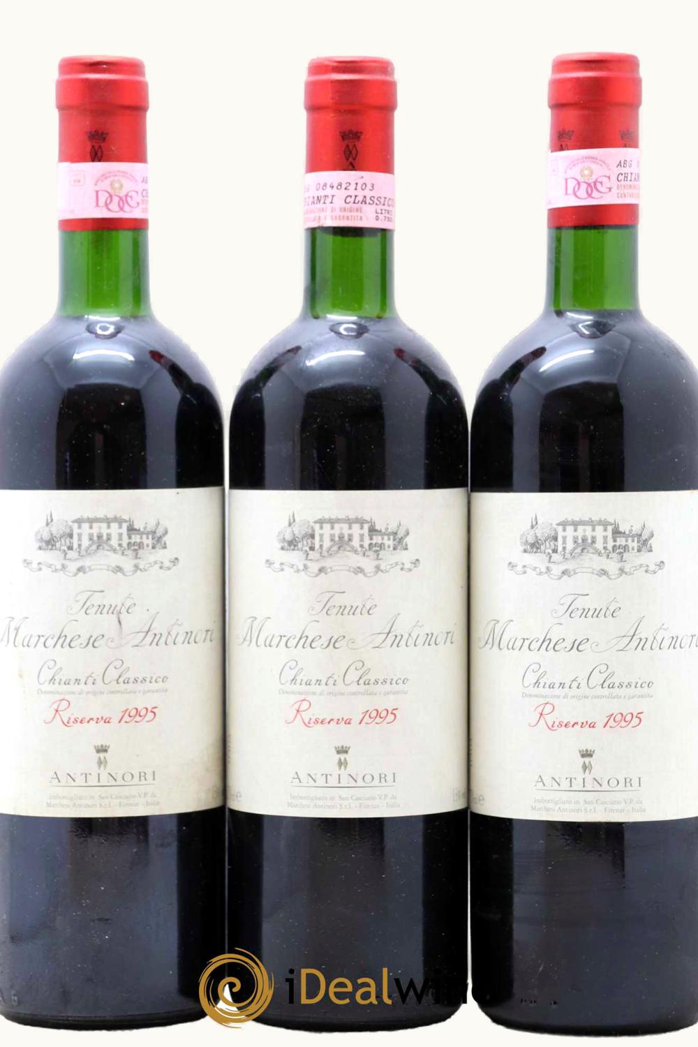 Tenute Tignanello RSRV DOCG Chianti Cls Tuscany Italy, 1995