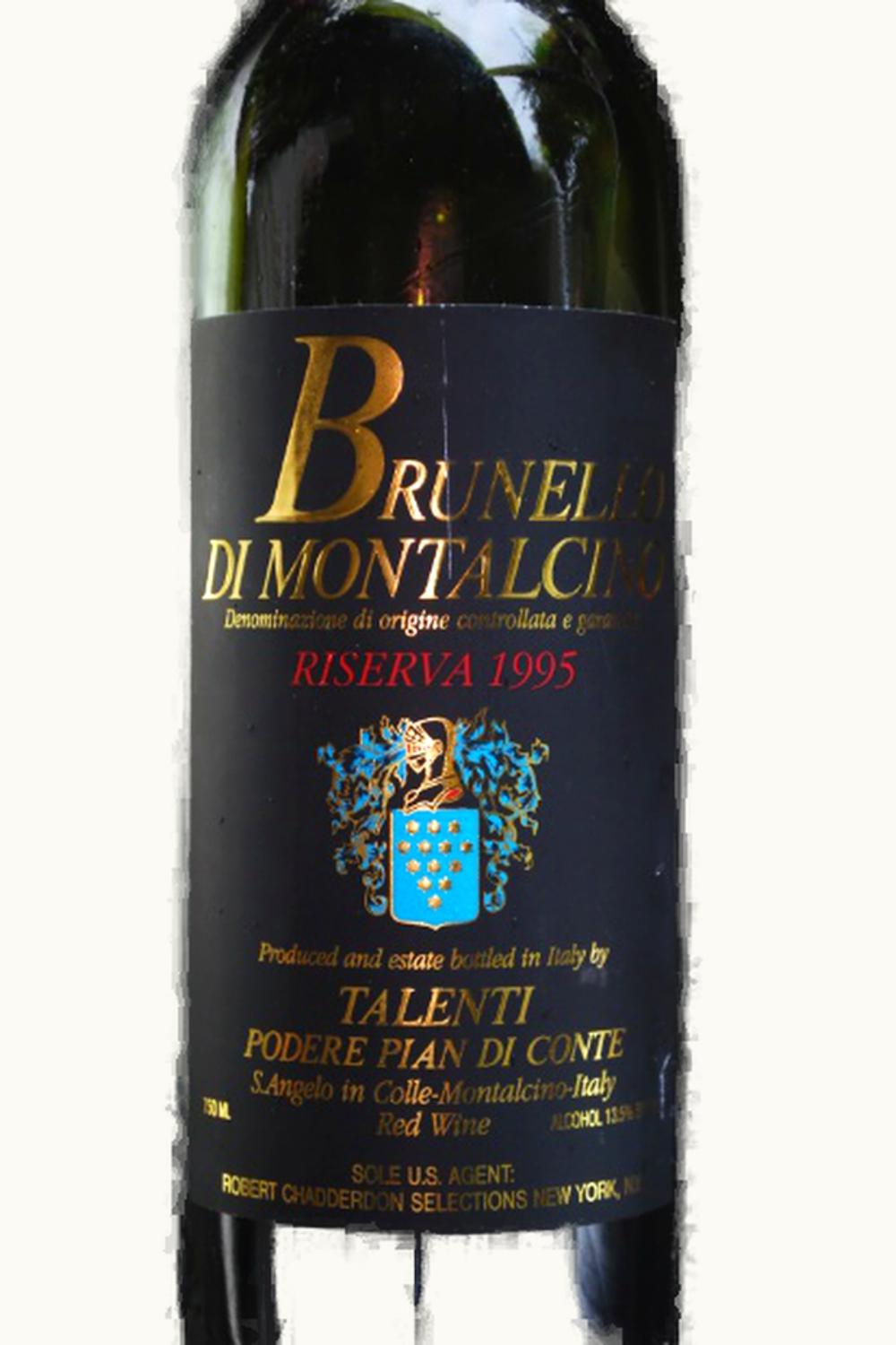 Talenti Pian di Conte Riserva Brunello di Montalcino, 1995